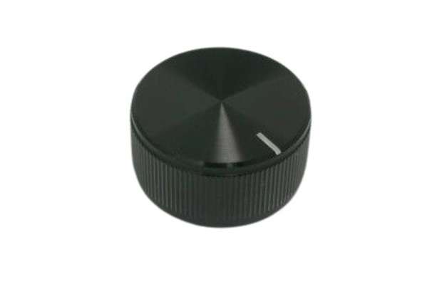 RS PRO 32毫米黑色电位器旋钮,适用于6.4毫米轴
