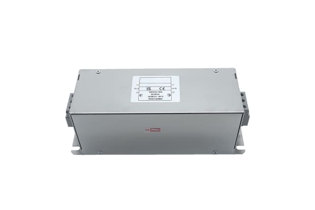 RS PRO 65A 300/520 V交流 50 → 60Hz,机箱安装电源线滤波器,3相接线端子